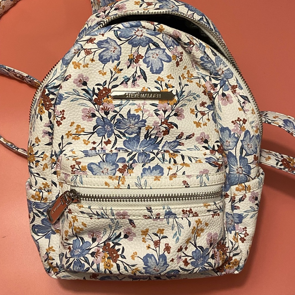 Steve Madden Floral Spring Backback Bag